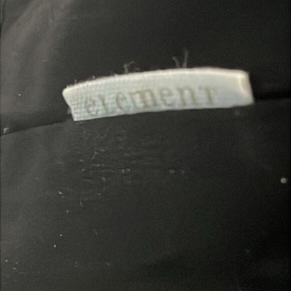 Element Embroidered Black Sleeveless Button Down Top S/M - Picture 3 of 9